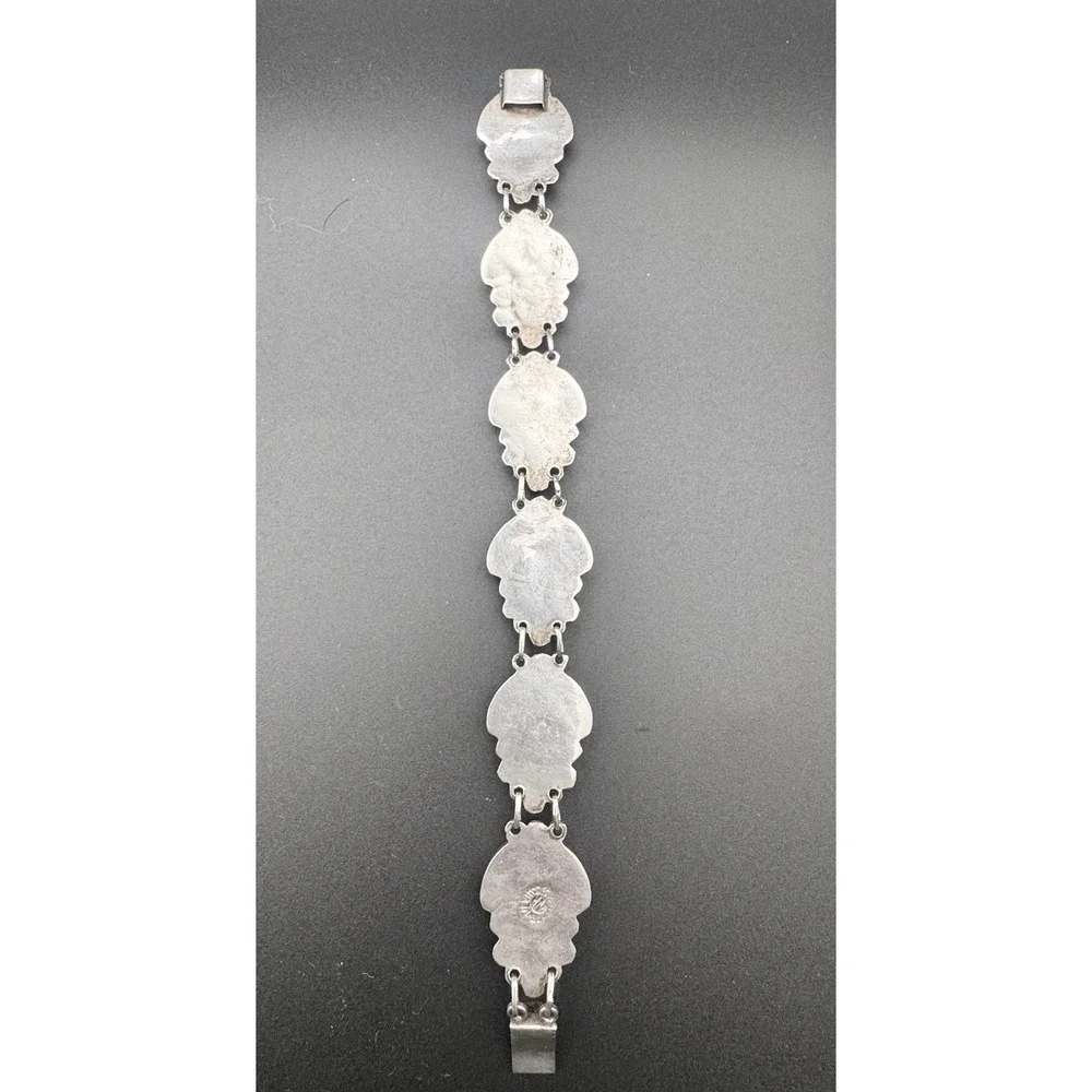 RRA Mexico D.F. Sterling Silver Link Bracelet 7